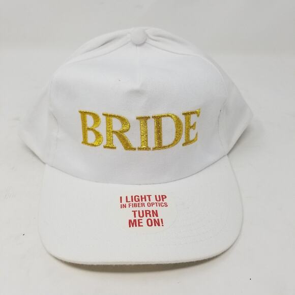 Bridal NEW Bachelorette‎ Party Ball Caps Set 4 +1 Comfortable Bride Cap One Size main image 11